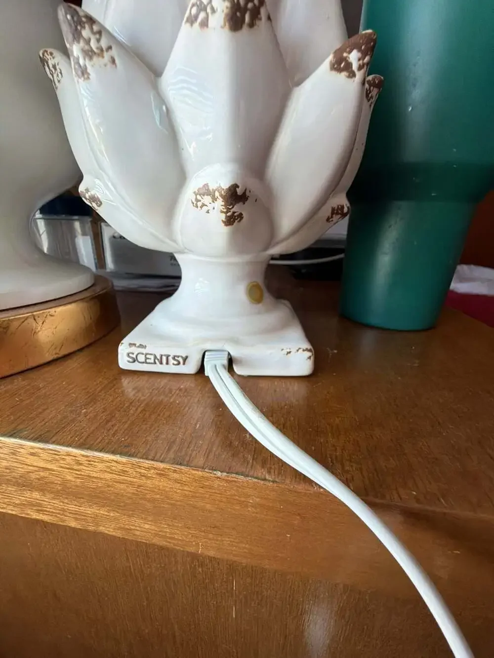 Scentsy Artichoke Ceramic Wax Warmer